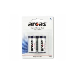 Batteria ARCAS Super Heavy Duty Baby C LR14 2 pz