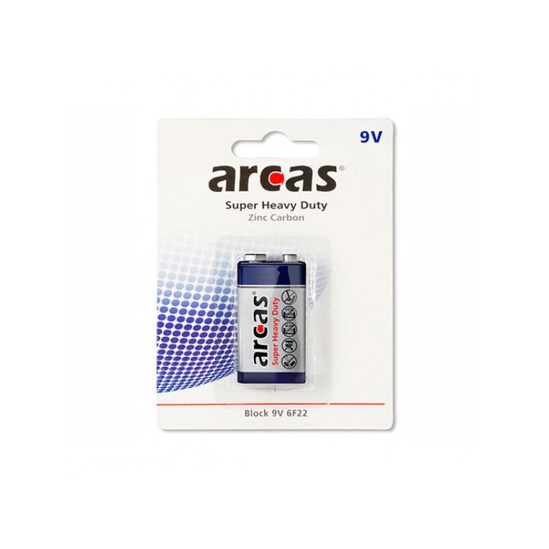 Blocco batteria Arcas 9V 1 pz