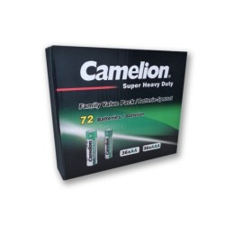 Set risparmio batteria Camelion Super Heavy Duty 72 pezzi 36xAA 3