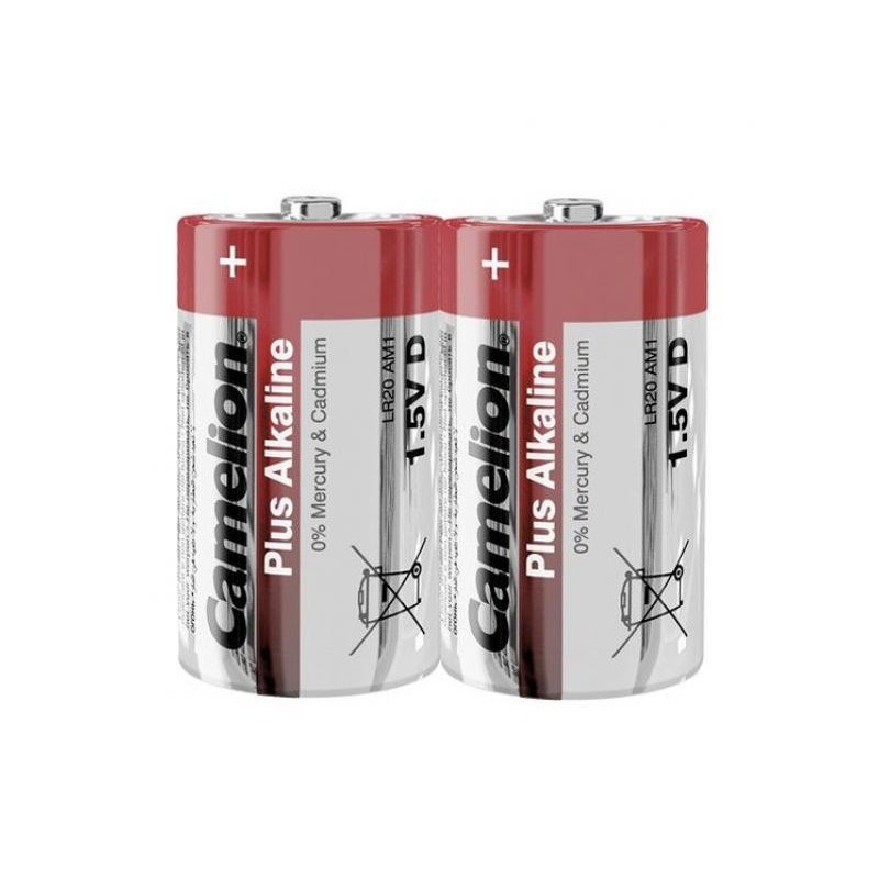 Batteria Camelion Plus Alkaline Mono D LR20 2 pz