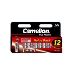 Batteria Camelion Plus Alcalina LR6 Mignon AA 12 pz