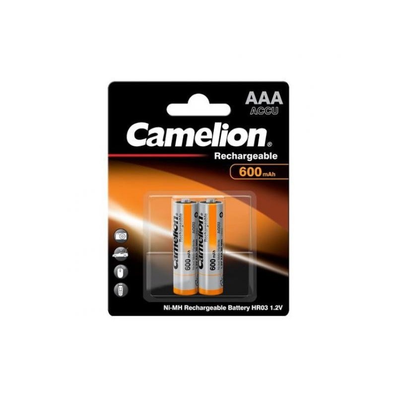 Batteria Camelion AAA Micro 600mAH 2 pezzi