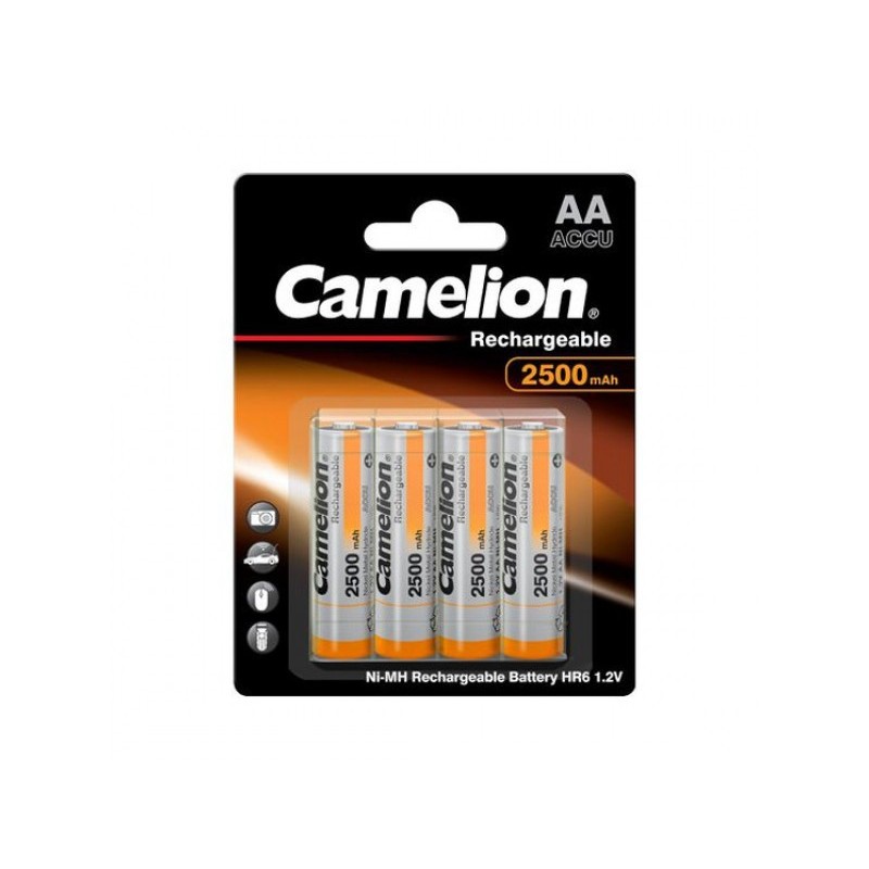 Batteria Camelion AA Mignon 2500mAH 4 pezzi