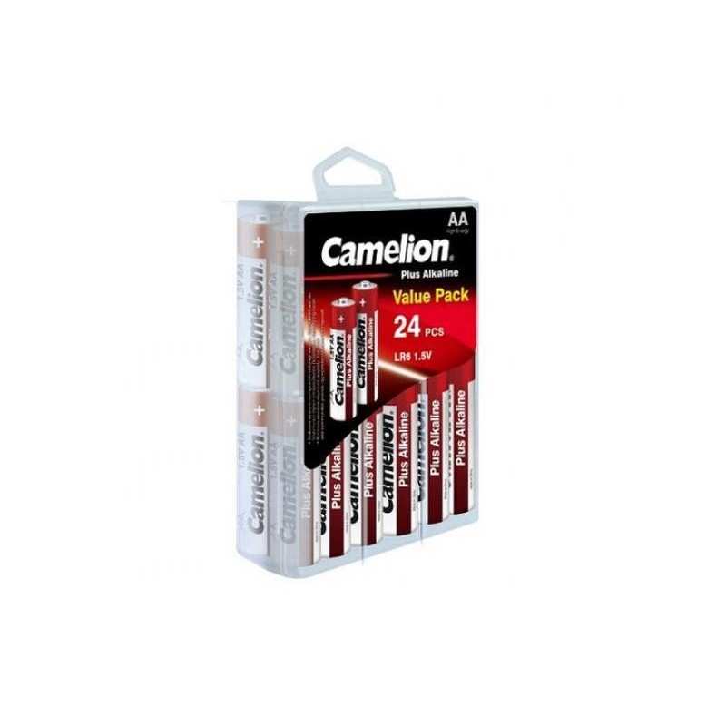 Batteria Camelion Plus Alkaline LR6 Mignon AA 24 pz