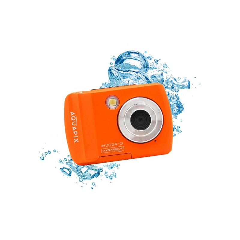 Easypix Aquapix W2024-P SPLASH Unterwasserkamera (Orange)