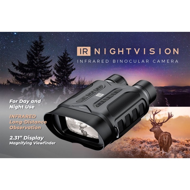 Easypix NightVision - Infrarot Nachtkamera mit einem 2,31 Display