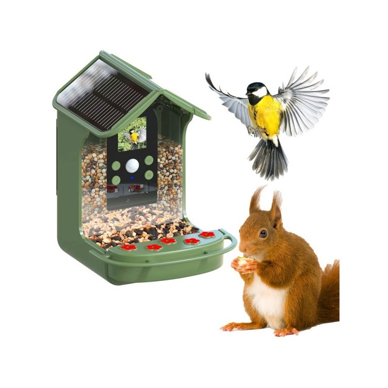 Easypix Birdycam Tierkamera und Futterh&auml;uschen