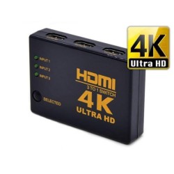 Switch HDMI 4K Ultra HD - 3 porte