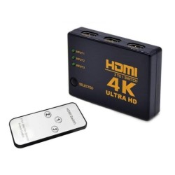 Switch HDMI 4K Ultra HD - 3 porte