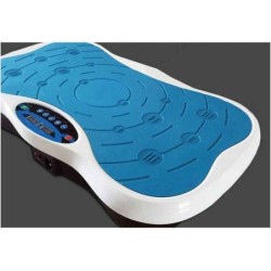 Pedana vibrante fitness per il corpo - PowerVibro 53cm blu