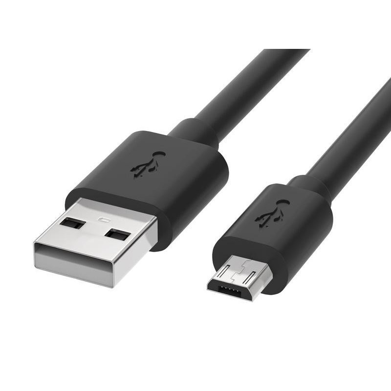 Cavo Reekin USB-MicroUSB 2 Metri Nero