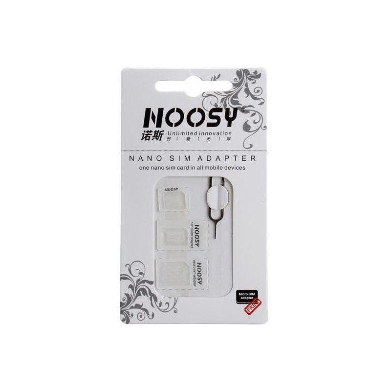 Kit adattatore Noosy Nano SIM confezione da 3