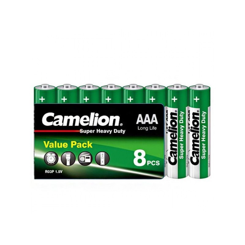 Batteria Camelion R03 Micro AAA 8 pz Value Pack