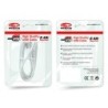 Cavo di ricarica rapida Reekin 24A MicroUSB 1 metro bianco