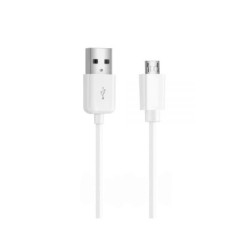 Cavo di ricarica rapida Reekin 24A MicroUSB 1 metro bianco