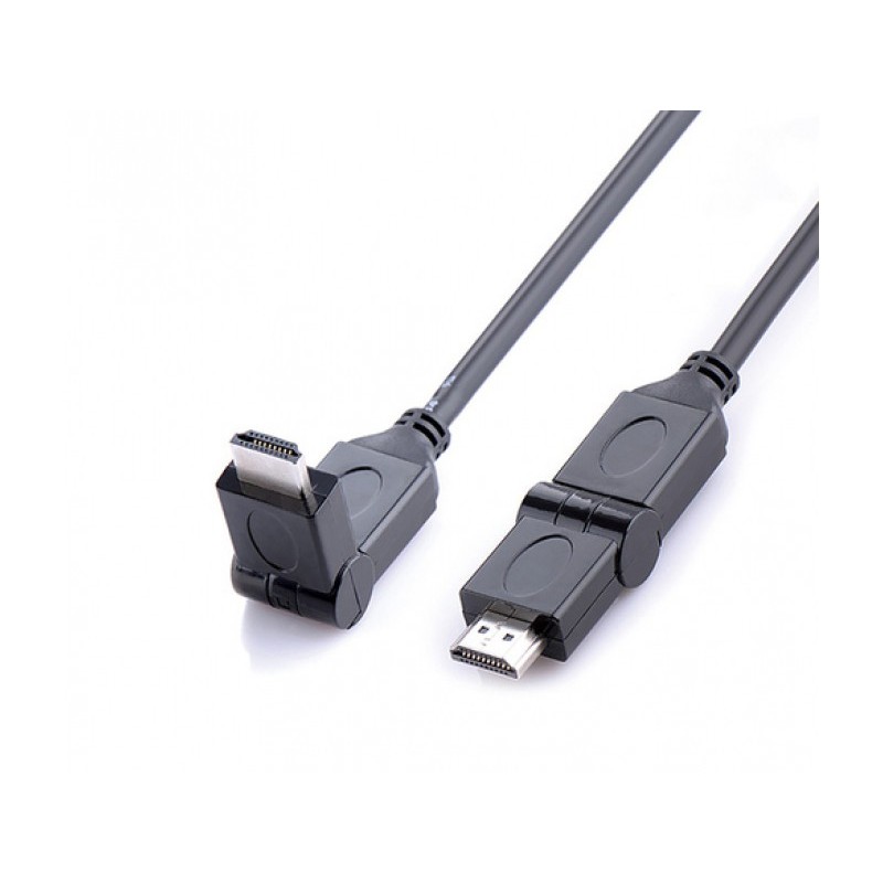 Cavo HDMI Reekin - 10 metri - FULL HD 270° alta velocità con Ethe