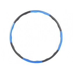 Hula hoop in schiuma 95 cm blu-grigio 8 pezzi