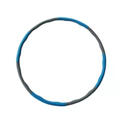 Hula Hoop in schiuma 100 cm 12 kg blu-grigio