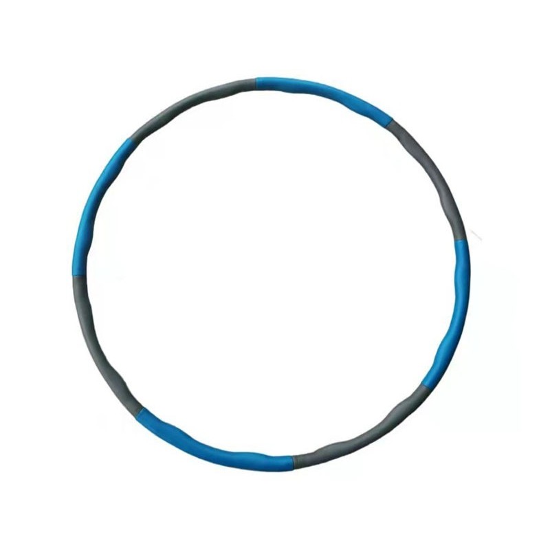 Hula Hoop in schiuma 100 cm 12 kg blu-grigio