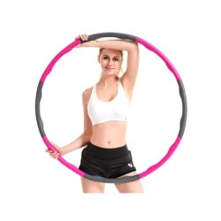 Schiuma Hula Hoop 100 cm 15 kg rosa-grigio