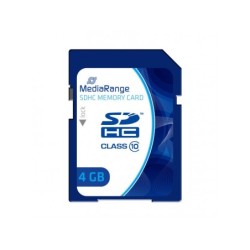 Scheda SD MediaRange 4GB SDHC CL10 MR961