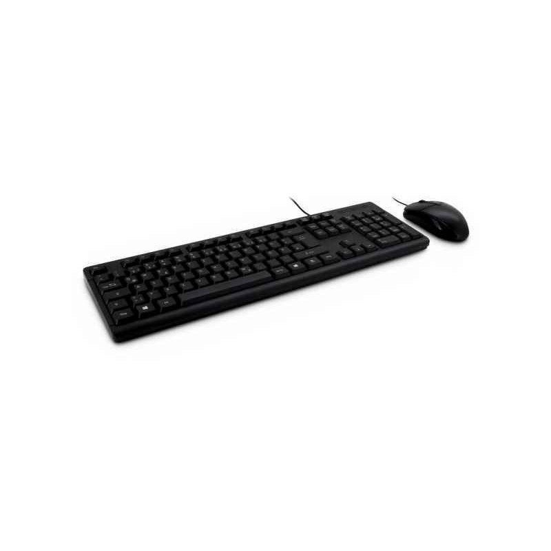 Inter-Tech KB-118 USB QWERTZ 88884075 Nero