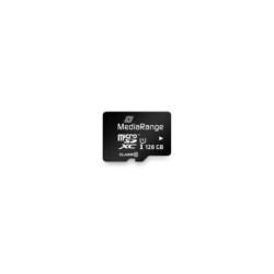 Scheda MediaRange MicroSD/SDXC 128GB UHS-1 Cl10 con adattatore MR945