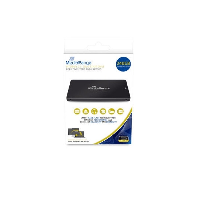 MediaRange SSD 240GB USB 25 Interno MR1002 Nero MR1002