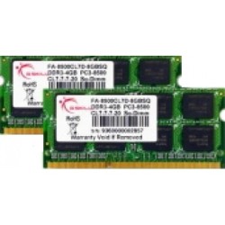 G.Skill FA-8500CL7D-8GBSQ - 8 GB - 2 x 4 GB - DDR3 - 1066 MHz - SO-DI