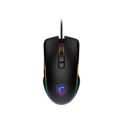 MSI CLUTCH GM300 GAMING MAUS, BLACK, USB