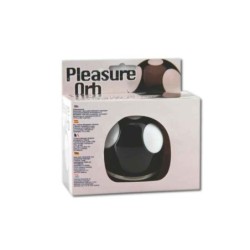 PLEASURE ORB MASSAGER, WASSERFEST, VIBR. &amp;PULSATING, TPR, SCHWARZ