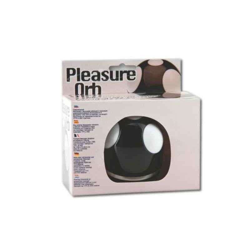 PLEASURE ORB MASSAGER, WASSERFEST, VIBR. &amp;PULSATING, TPR, SCHWARZ