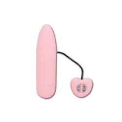 SEDUCTIVE HEART, VELVET TOUCH, VIBRO, 10FUNCT, 12CM, PINK