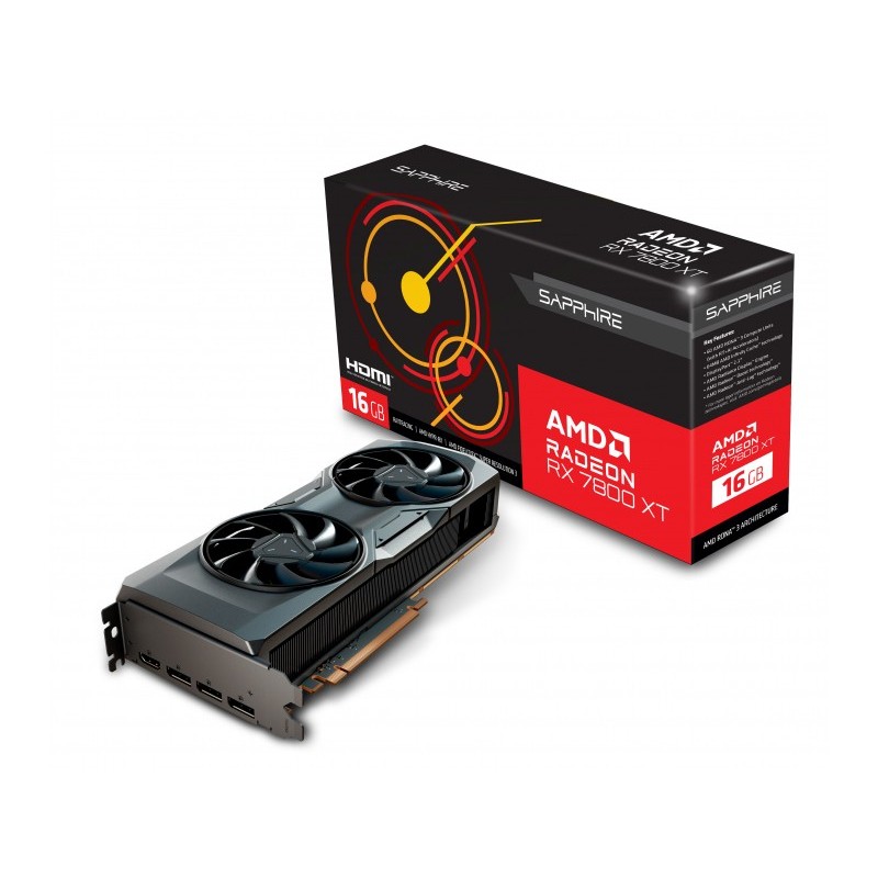 Sapphire Radeon RX 7800 XT AMD 16 GB GDDR6 Sapphire VGA 16GB RX7800X