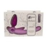 SUN. D. ELGRANDE STRAPLESS DBLE. DILDO, VIBRO, SILIKON, PINK, 19CM