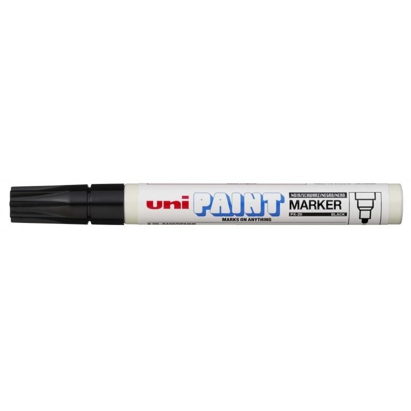 uni-ball Lackmarker PX-20 2.0 mm Schwarz