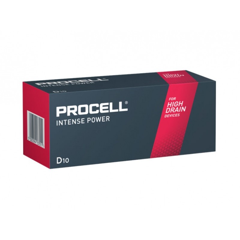 Batteria Duracell PROCELL Intense Mono, D, LR20, 1.5V (confezione da 