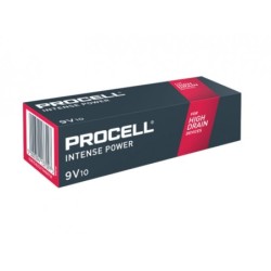 Batteria Duracell PROCELL Intense E-Block, 6LR61, 9V (confezione da 1