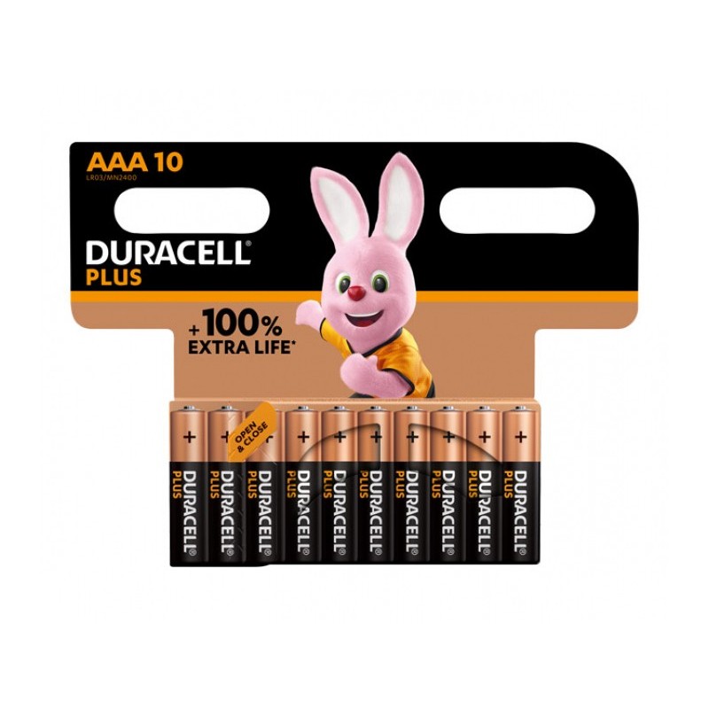 DURACELL PLUS POWER AAA 10PK