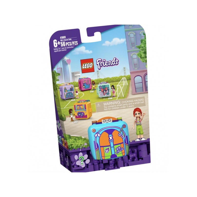 LEGO Friends - Mias Fu&szlig;ball W&uuml;rfel Bausatz (41669)