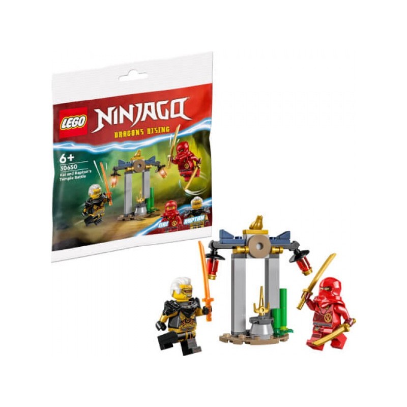 LEGO Ninjago Kai e Rapton Il duello al tempio 30650