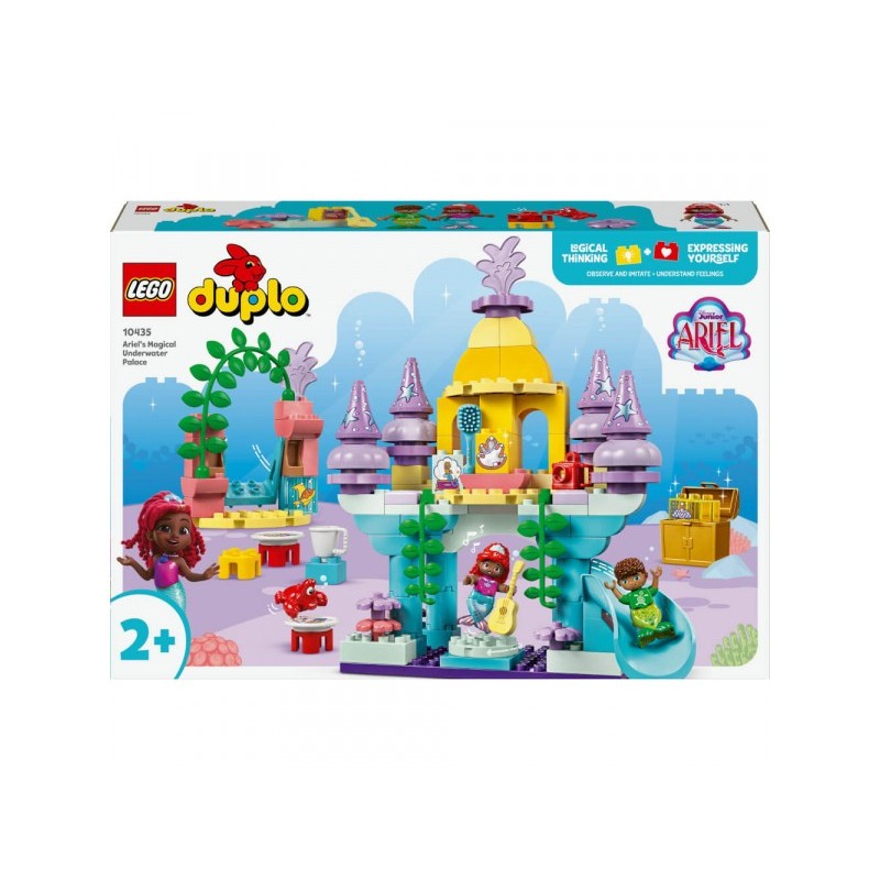 Lego DUPLO Disney Il magico palazzo sottomarino di Ariel 10435