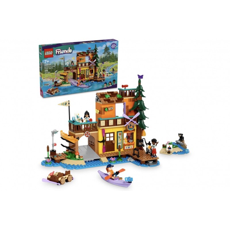 LEGO Friends - Campo Avventura con Kayak (42626)