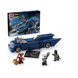 LEGO DC Super Heroes - Batman sulla Batmobile contro Harley Quinn e M