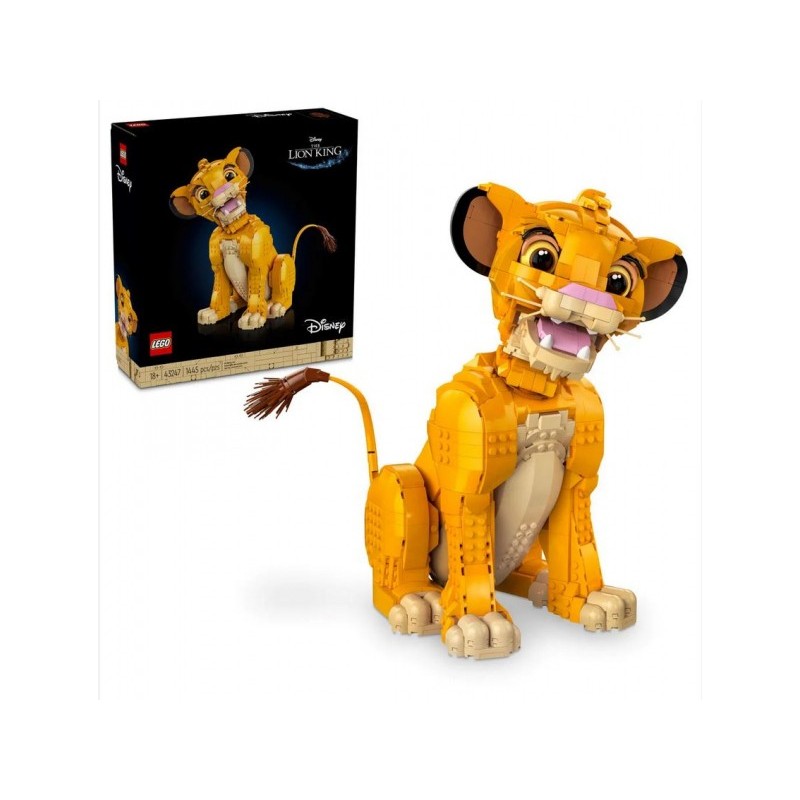 LEGO Disney Simba Il Giovane Re Leone 43247