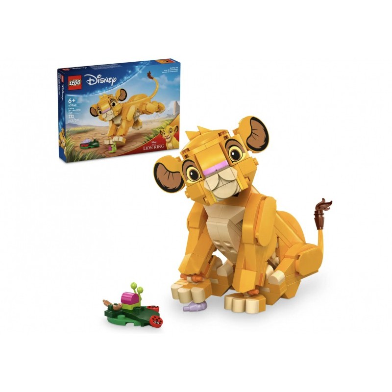 LEGO Disney - Il cucciolo di leone classico di Simba il re (43243)