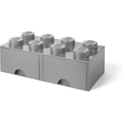 LEGO Storage Brick Cassetto 8 GRIGIO (40061740)