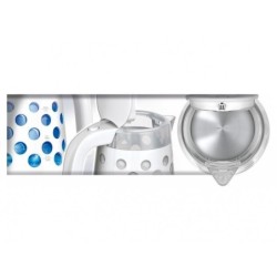 MPM Schnurloser Wasserkocher 1,7l Weiss-Blau MCZ-86