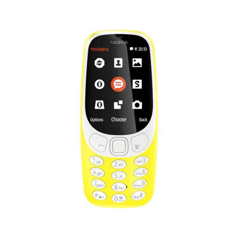 NOKIA 3310 DUAL SIM YELLOW