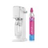 SodaStream Soda Maker ART bianco QC inclusa bottiglia in PET da 1 lit